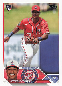 2023 Topps Update Series Baseball Jeter Downs #US145 RC