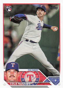 2023 Topps Update Series Baseball Cole Ragans #US156 RC