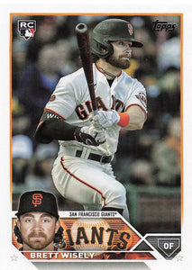 2023 Topps Update Series Baseball Brett Wisely #US174 RC