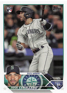 2023 Topps Update Series Baseball Jose Caballero #US183 RC