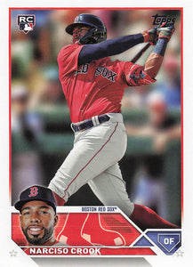 2023 Topps Update Series Baseball Narciso Crook #US186 RC