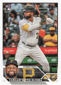 2023 Topps Update Series Baseball Canaan Smith-Njigba #US187 RC