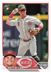 2023 Topps Update Series Baseball Matt McLain #US199 RC