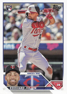 2023 Topps Update Series Baseball Edouard Julien #US222 RC