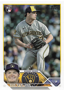 2023 Topps Update Series Baseball Gus Varland #US241 RC