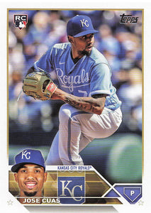 2023 Topps Update Series Baseball Jose Cuas #US246 RC