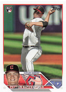2023 Topps Update Series Baseball Peyton Battenfield #US267 RC
