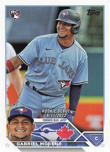 2023 Topps Update Series Baseball Gabriel Moreno #US290 RC