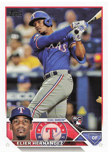 2023 Topps Update Series Baseball Elier Hernandez #US304 RC