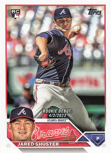 2023 Topps Update Series Baseball Jared Shuster #US309 RC