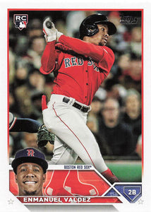 2023 Topps Update Series Baseball Enmanue Valdez #US310 RC