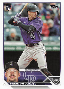 2023 Topps Update Series Baseball Brenton Doyle #US314 RC
