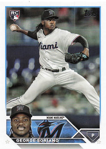 2023 Topps Update Series Baseball George Soriano #US320 RC