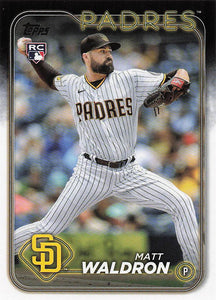 2024 Topps Baseball Matt Waldron #162 RC