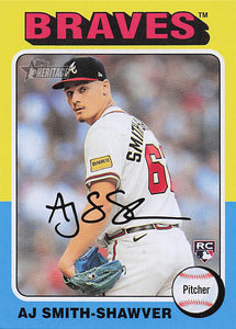 2024 Topps Heritage Baseball AJ Smith-Shawyer #114 RC