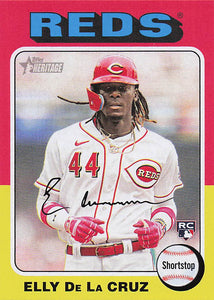 2024 Topps Heritage Baseball Elly De La Cruz #473 RC