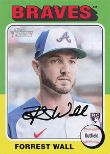 2024 Topps Heritage Baseball Forrest Wall #494 RC