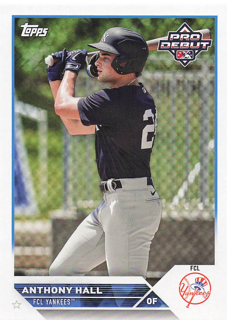 2023 Topps Pro Debut Anthony Hall #PD-13
