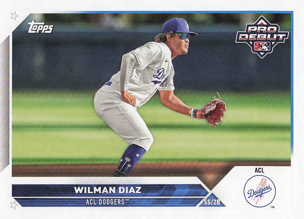 2023 Topps Pro Debut Wilman Diaz #PD-22