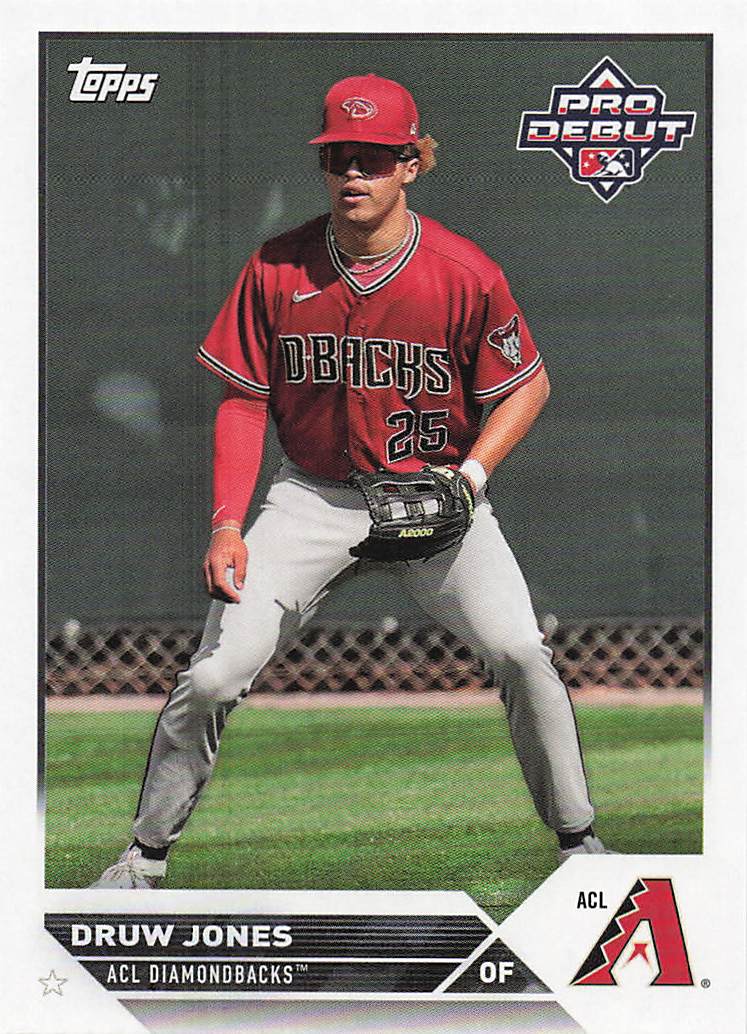 2023 Topps Pro Debut Druw Jones #PD-25