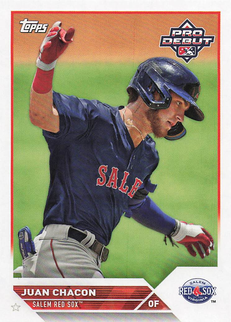 2023 Topps Pro Debut Juan Chacon #PD-31