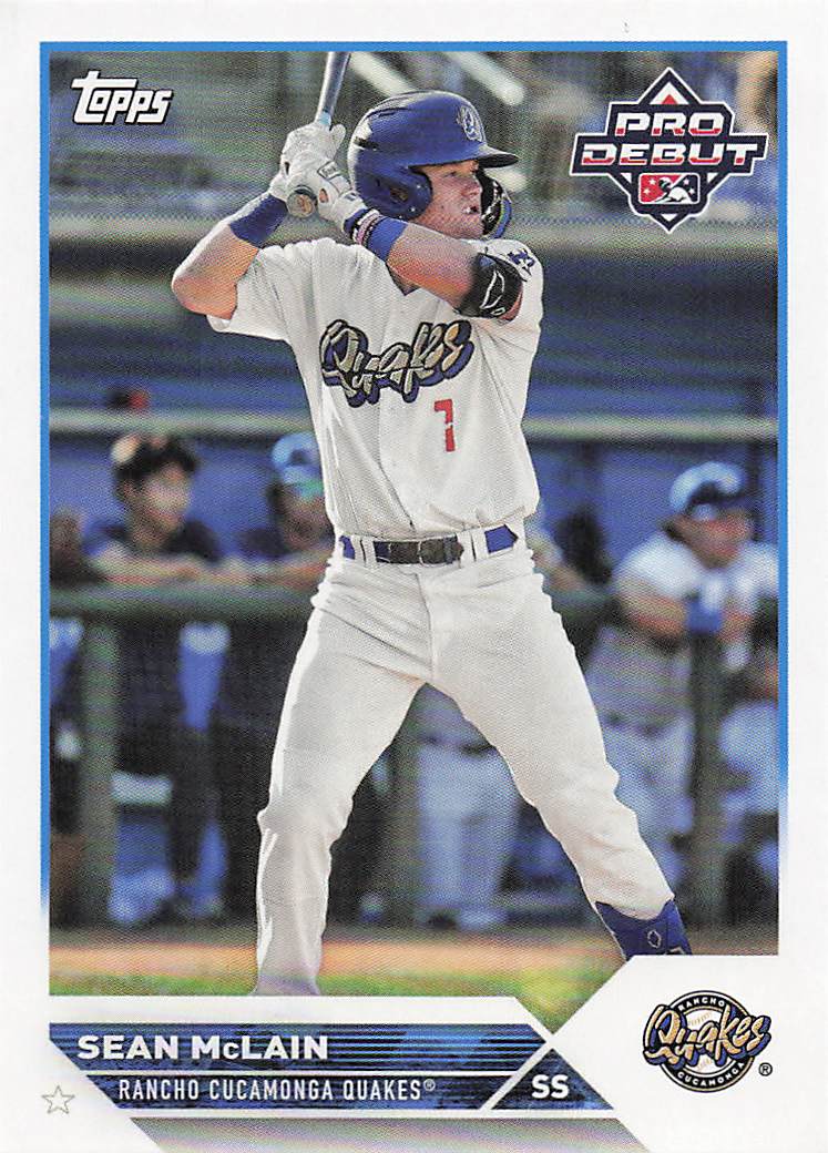 2023 Topps Pro Debut Sean McLain #PD-42