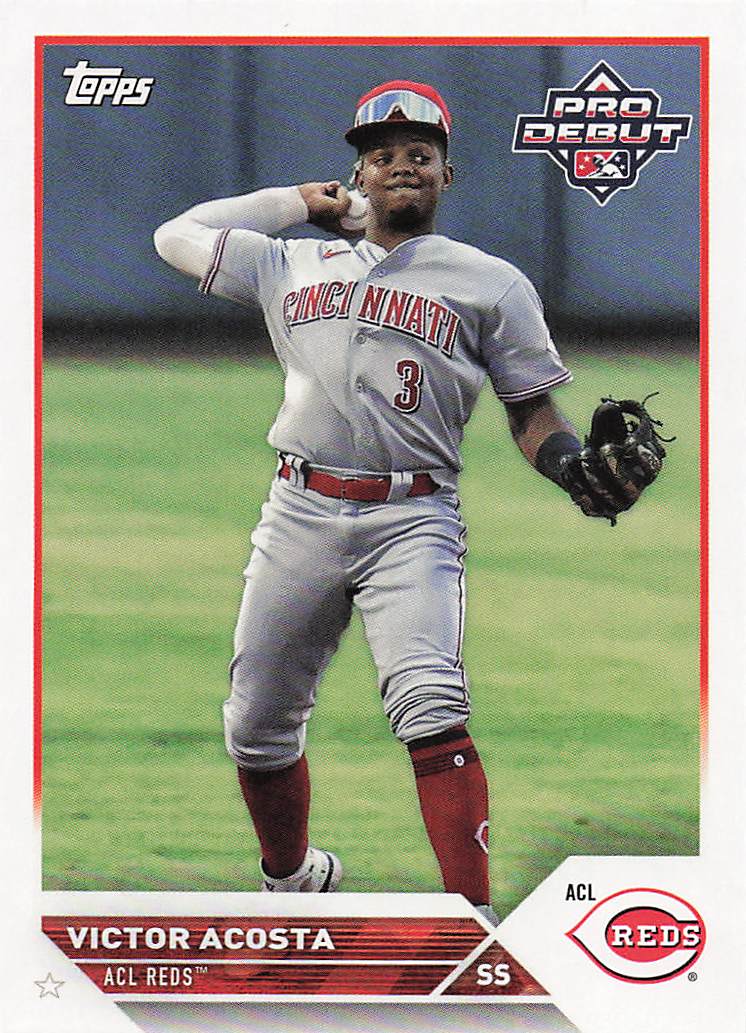 2023 Topps Pro Debut Victor Acosta #PD-49