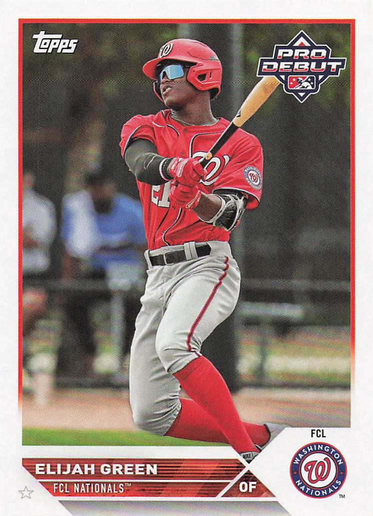 2023 Topps Pro Debut Elijah Green #PD-53