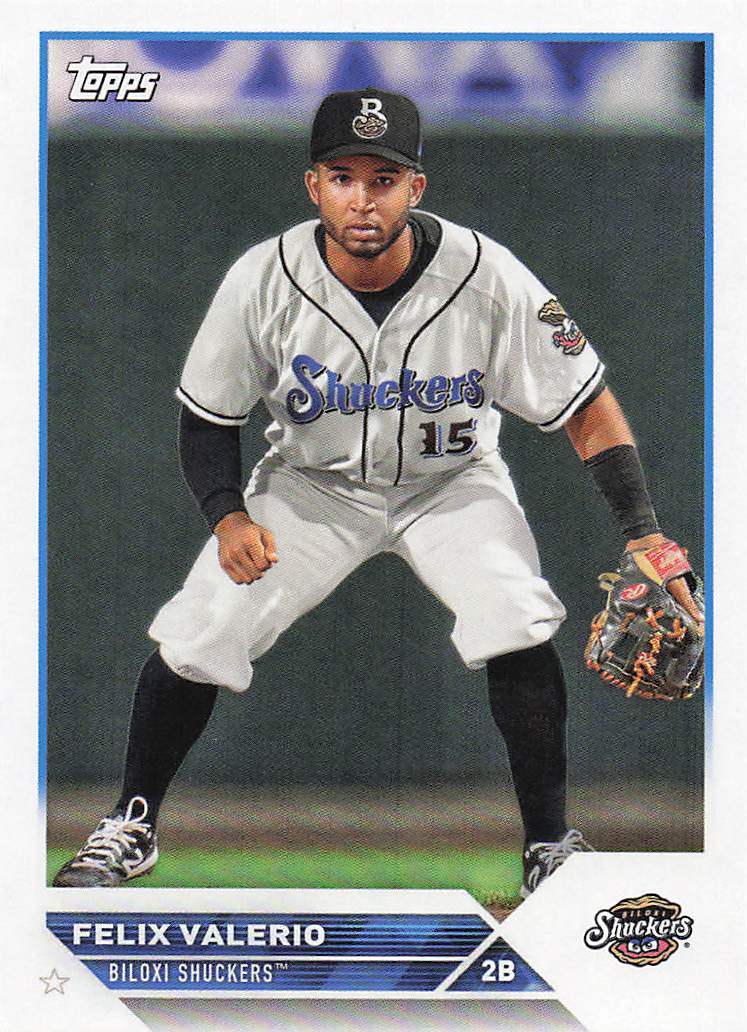 2023 Topps Pro Debut Felix Valerio #PD-55
