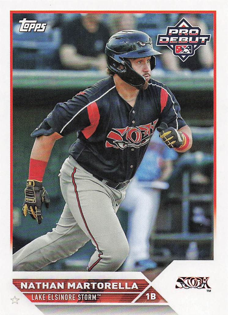 2023 Topps Pro Debut Nathan Martorella #PD-57