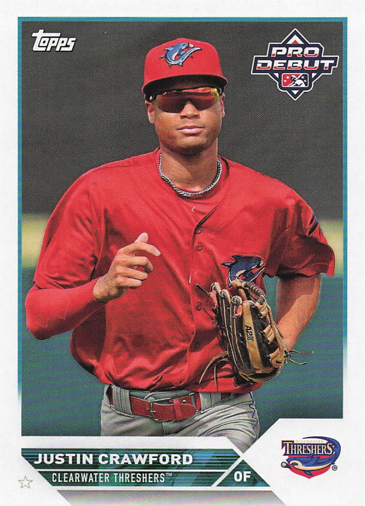 2023 Topps Pro Debut Justin Crawford #PD-62