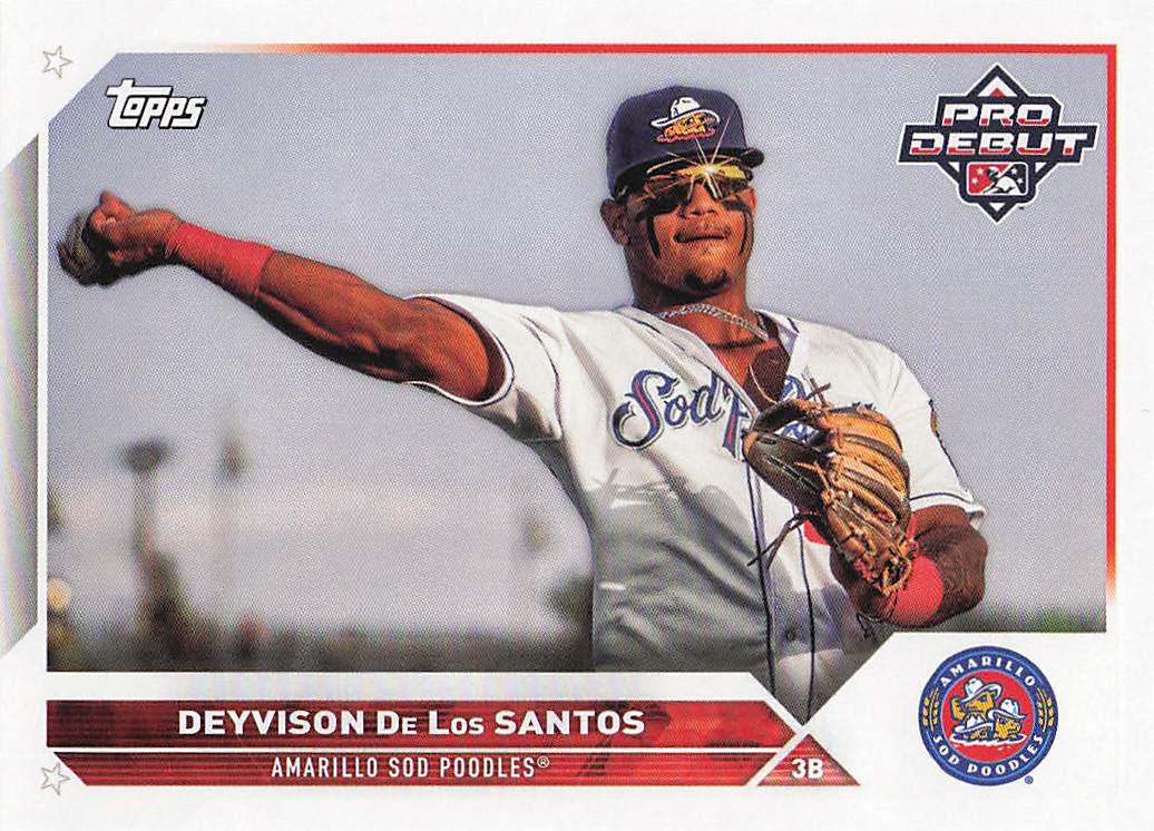 2023 Topps Pro Debut Deyvison De Los Santos #PD-63