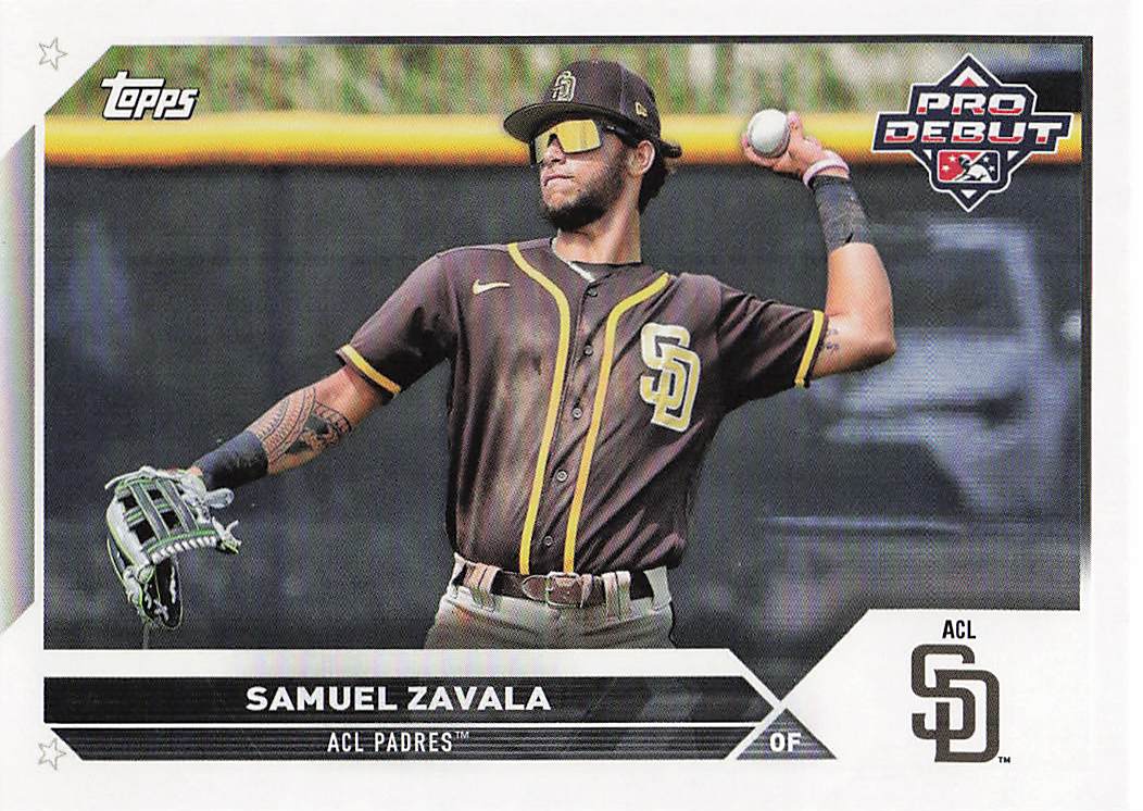 2023 Topps Pro Debut Samuel Zavala #PD-65