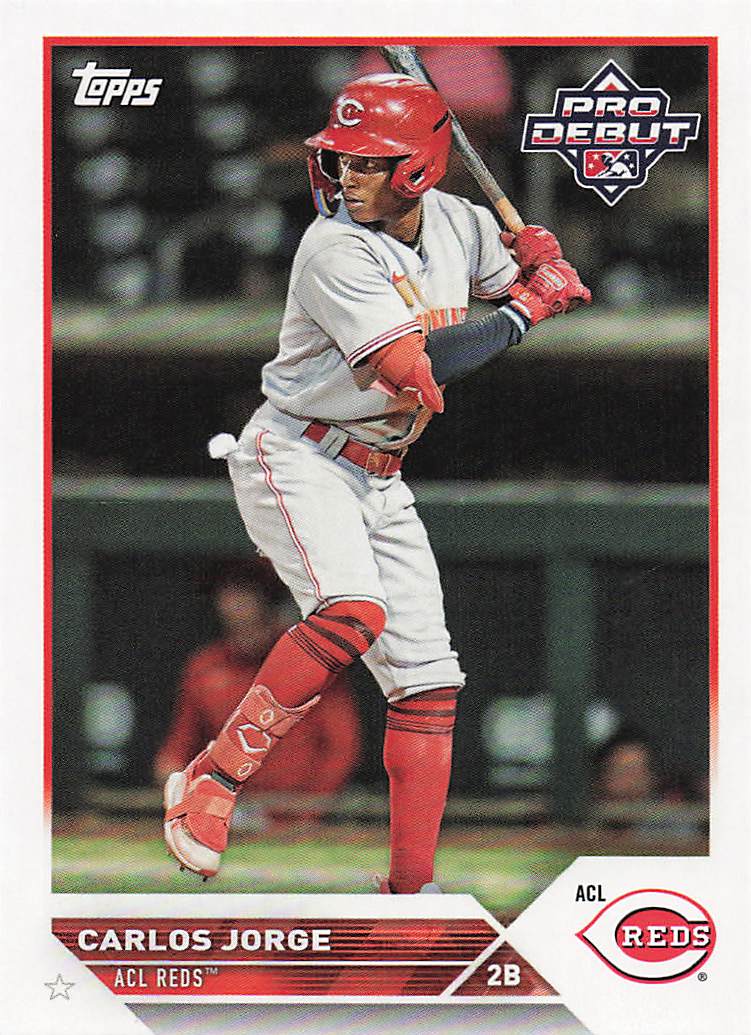 2023 Topps Pro Debut Carlos Jorge #PD-74