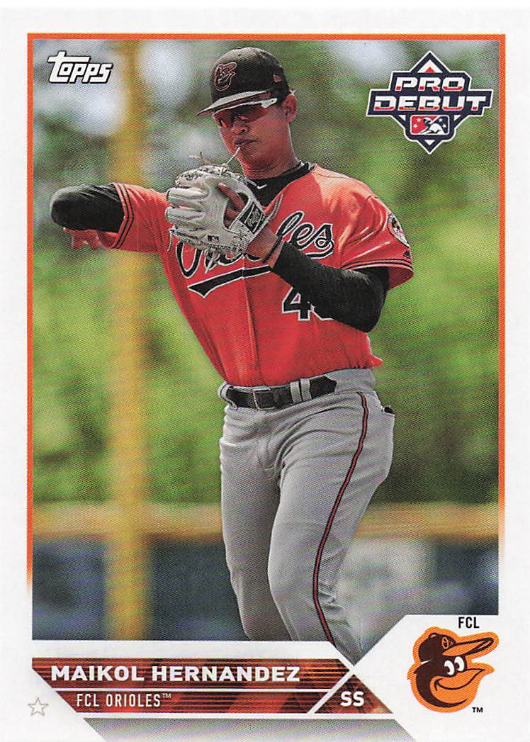 2023 Topps Pro Debut Maikol Hernandez #PD-84