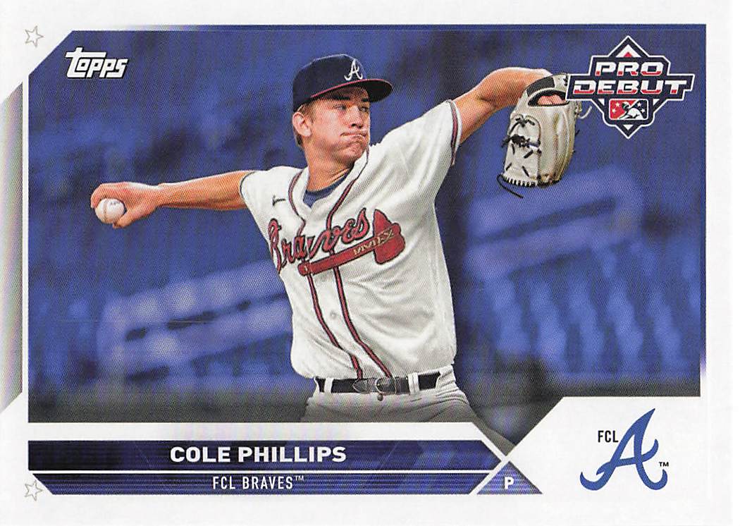 2023 Topps Pro Debut Cole Phillips #PD-88