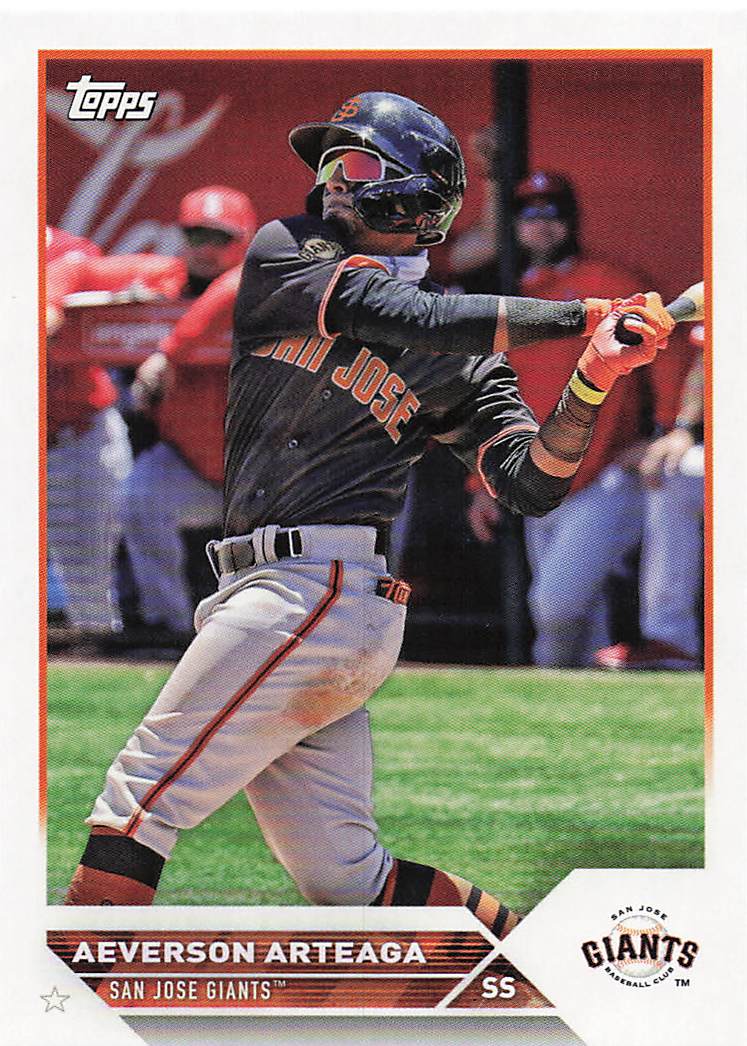 2023 Topps Pro Debut Aeverson Arteaga #PD-93
