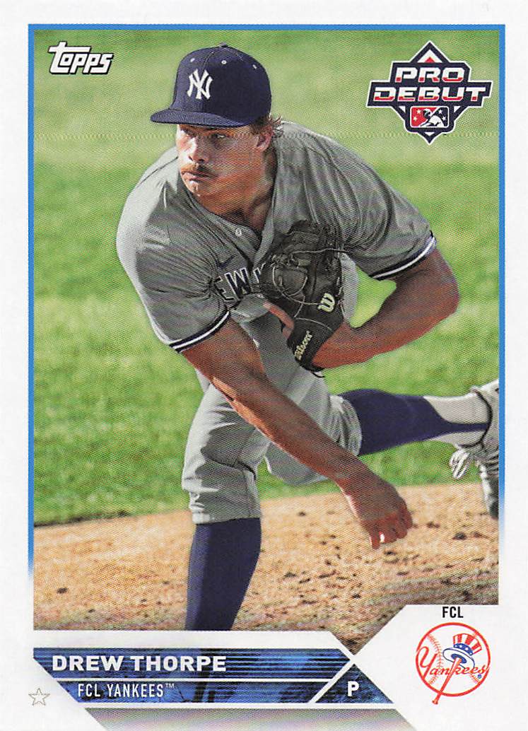 2023 Topps Pro Debut Drew Thorpe #PD-104