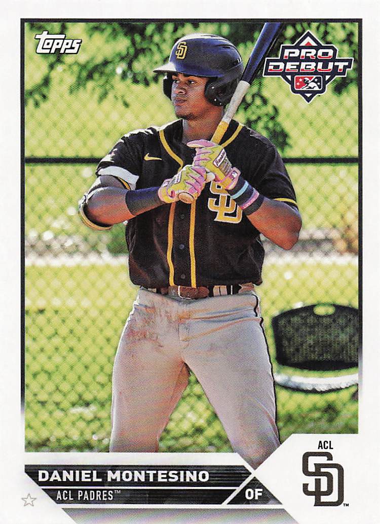 2023 Topps Pro Debut Daniel Montesino #PD-107
