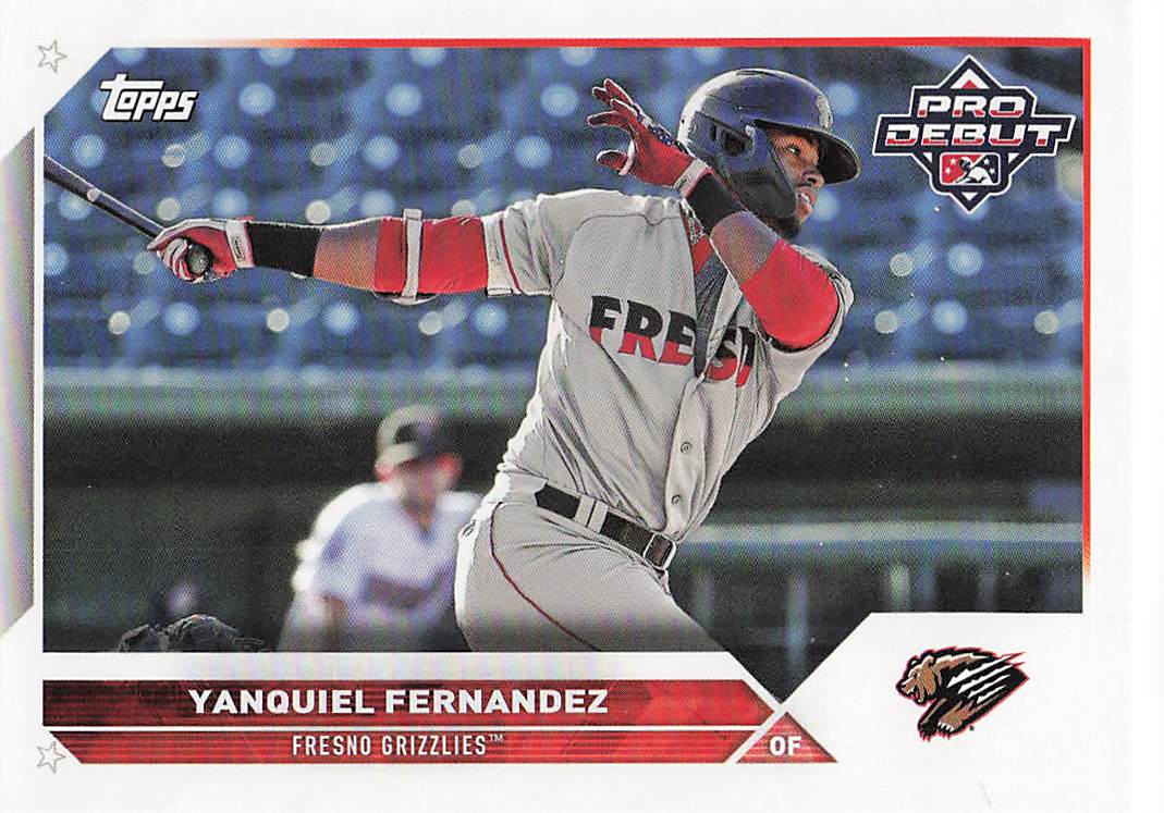 2023 Topps Pro Debut Yanquiel Fernandez #PD-113