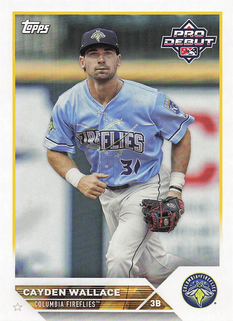 2023 Topps Pro Debut Cayden Wallace #PD-133
