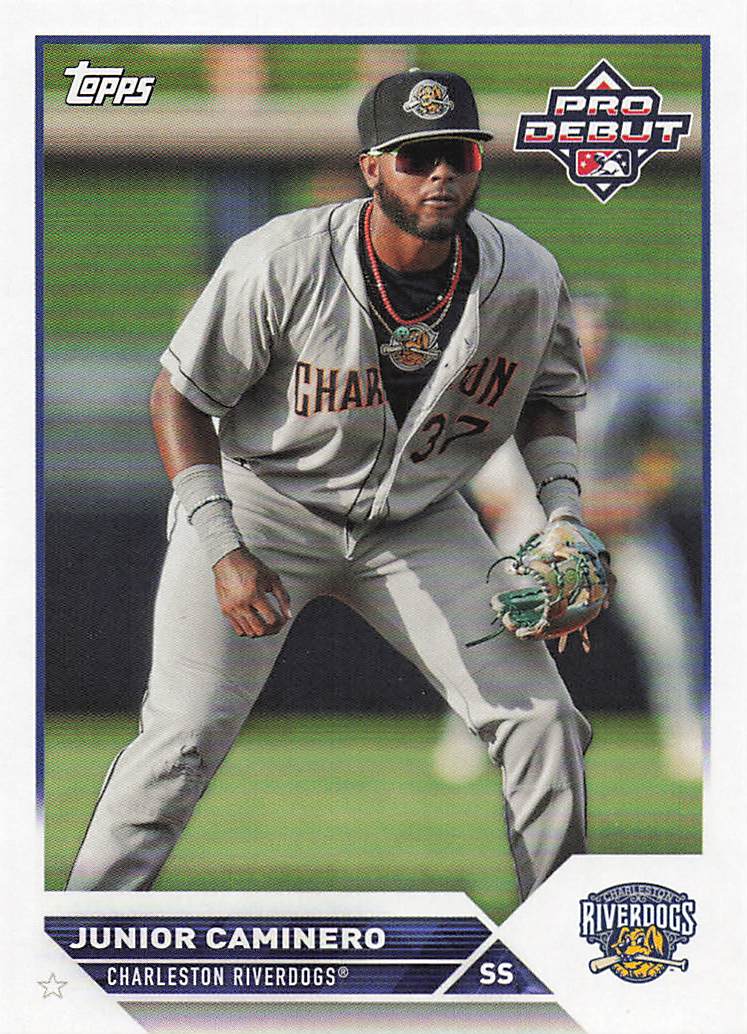 2023 Topps Pro Debut Junior Caminero #PD-139