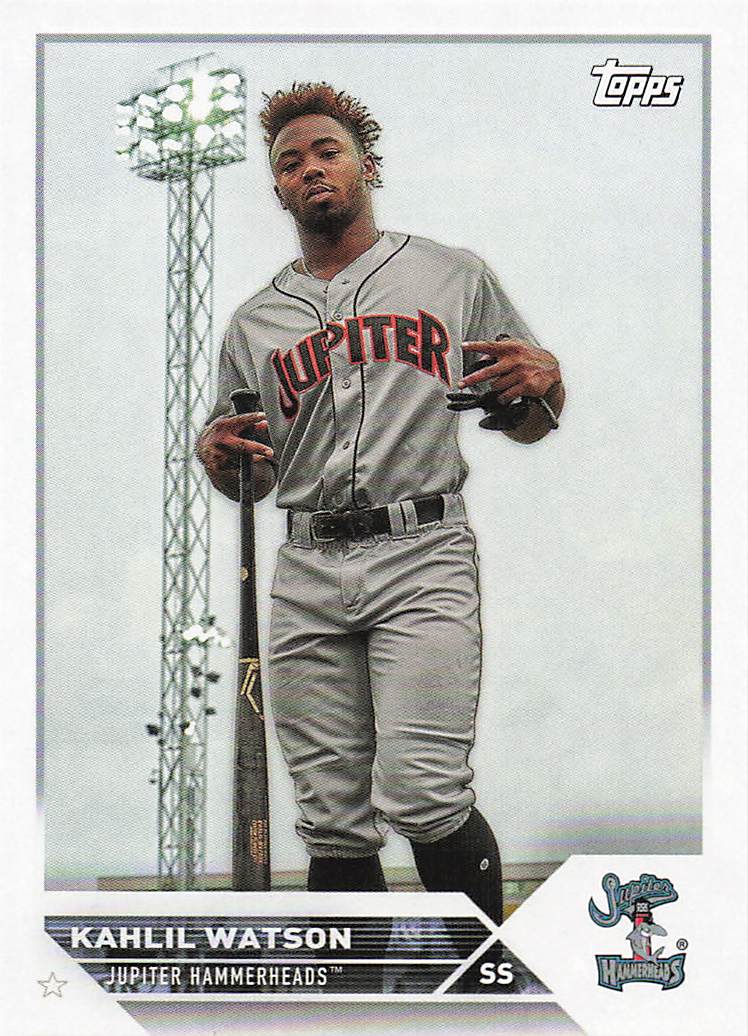 2023 Topps Pro Debut Kahlil Watson #PD-153