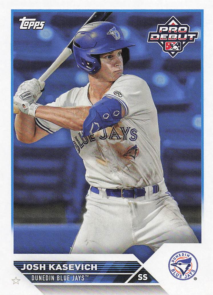 2023 Topps Pro Debut Josh Kasevich #PD-154