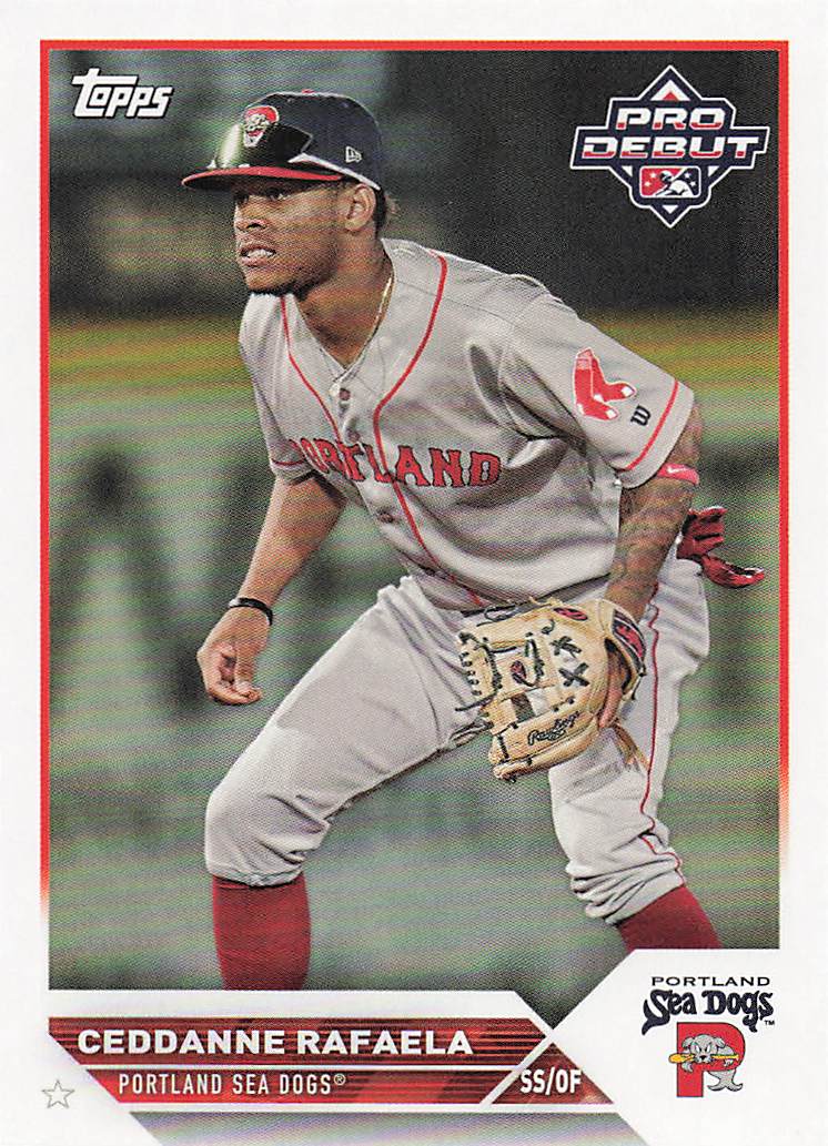 2023 Topps Pro Debut Ceddanne Rafaela #PD-160