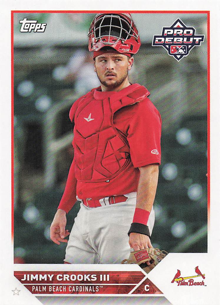 2023 Topps Pro Debut Jimmy Crooks III #PD-177
