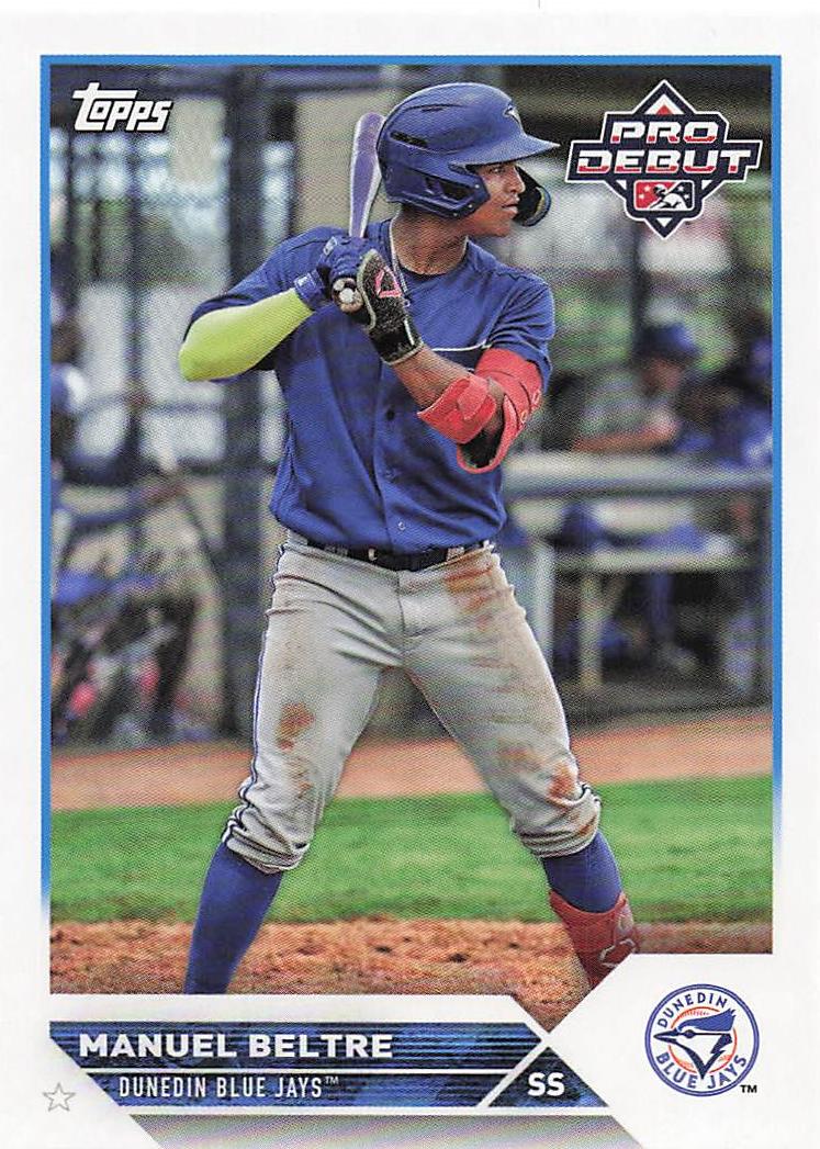 2023 Topps Pro Debut Manuel Beltre #PD-183