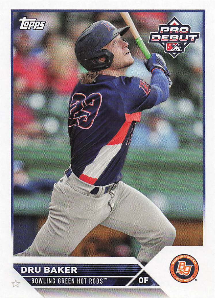2023 Topps Pro Debut Dru Baker #PD-189
