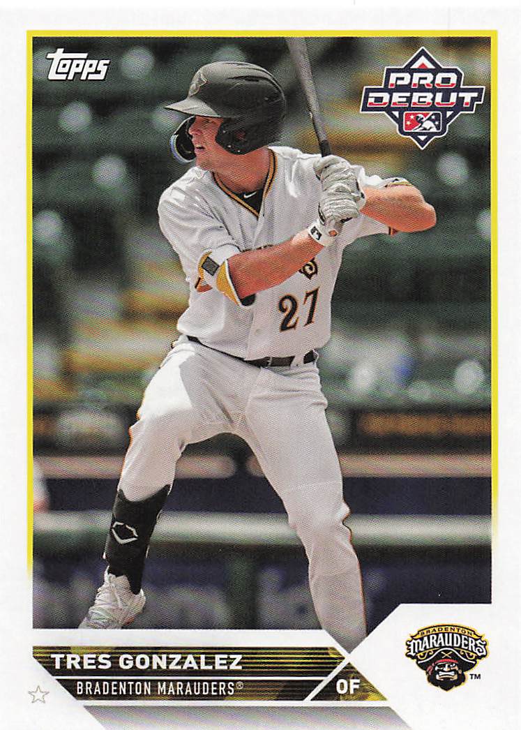 2023 Topps Pro Debut Tres Gonzalez #PD-191