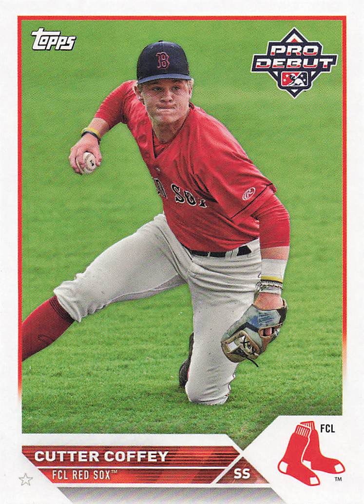 2023 Topps Pro Debut Cutter Coffey #PD-197